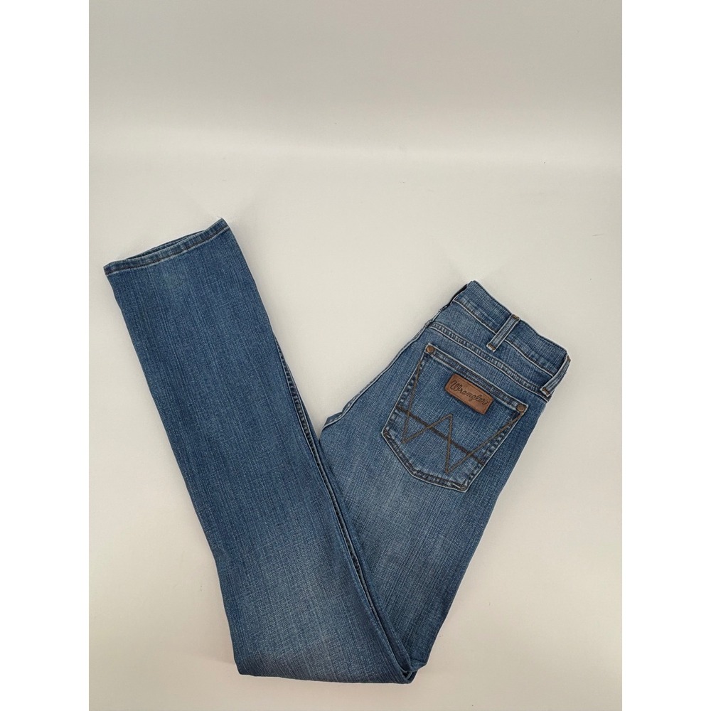 Wrangler Retro Slim Bootcut Jeans Mens 30x38 Medium Wash Denim 77MWZBE